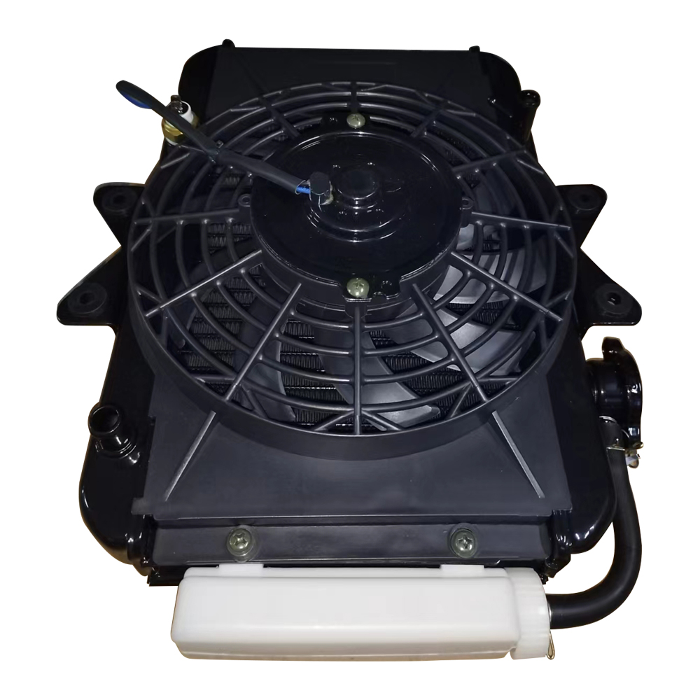 Radiator with Fan Small Caliber