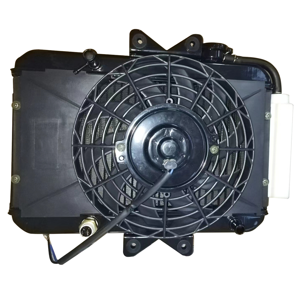 Radiator with Fan Small Caliber