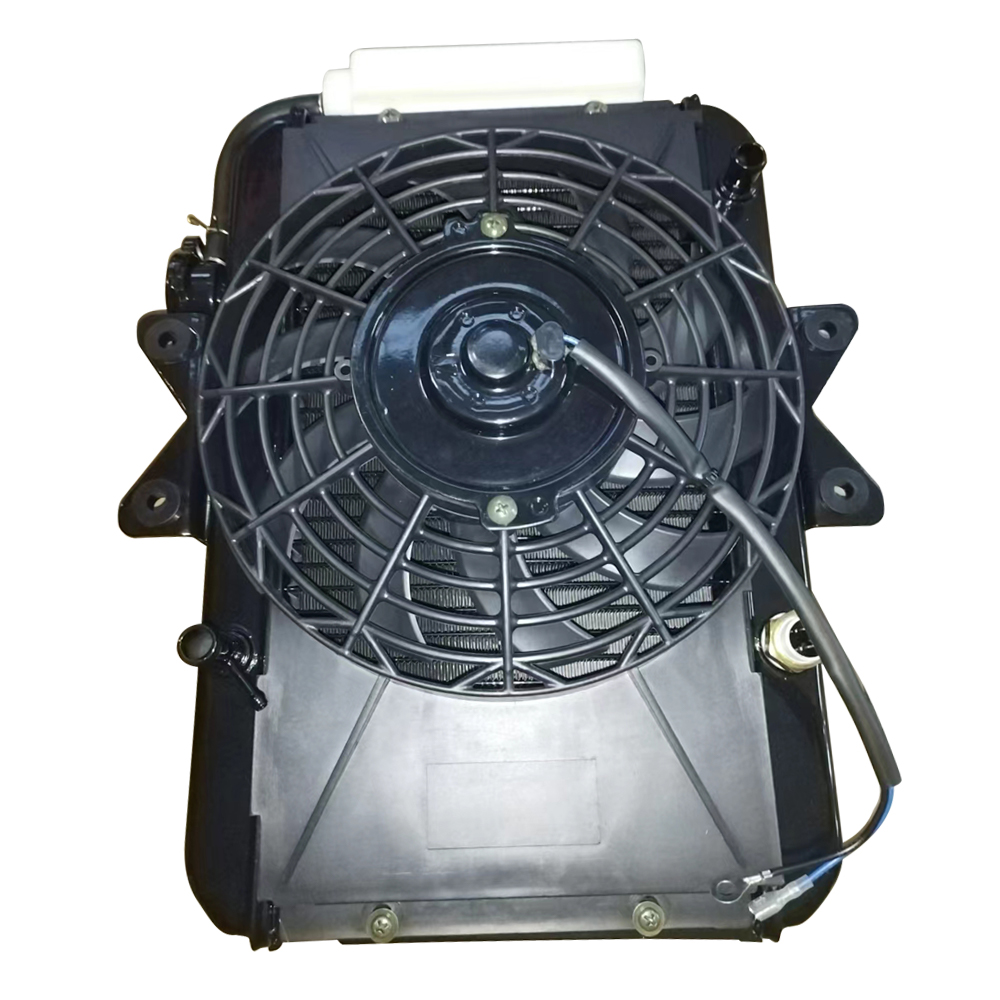 Radiator with Fan Small Caliber